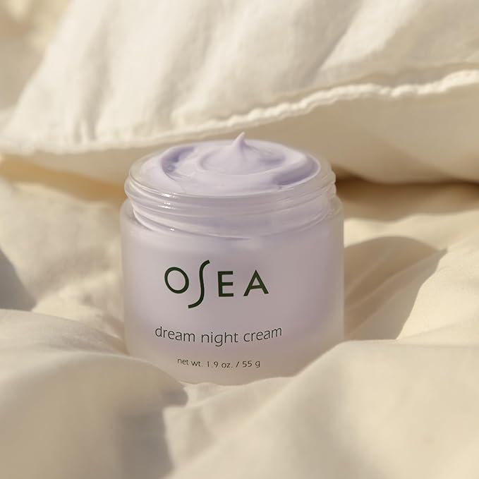 OSEA Dream Night Cream - Anti-Aging Hydrating Face Cream with Algae-Derived Bio Retinol - Plumps, Firms, & Smooths Line and Wrinkles