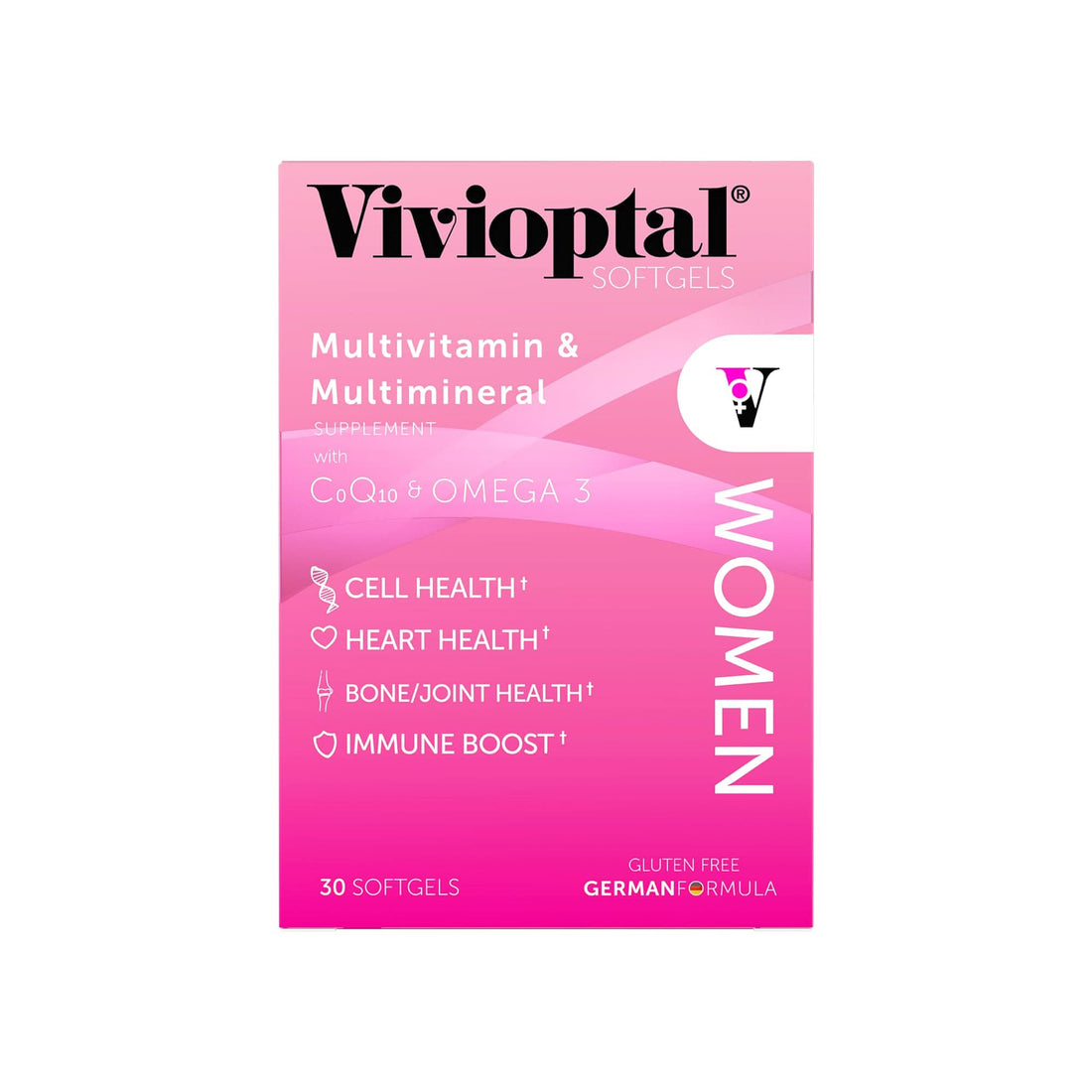 Vivioptal Women Multivitamin & Multimineral Supplement - 30 Softgels