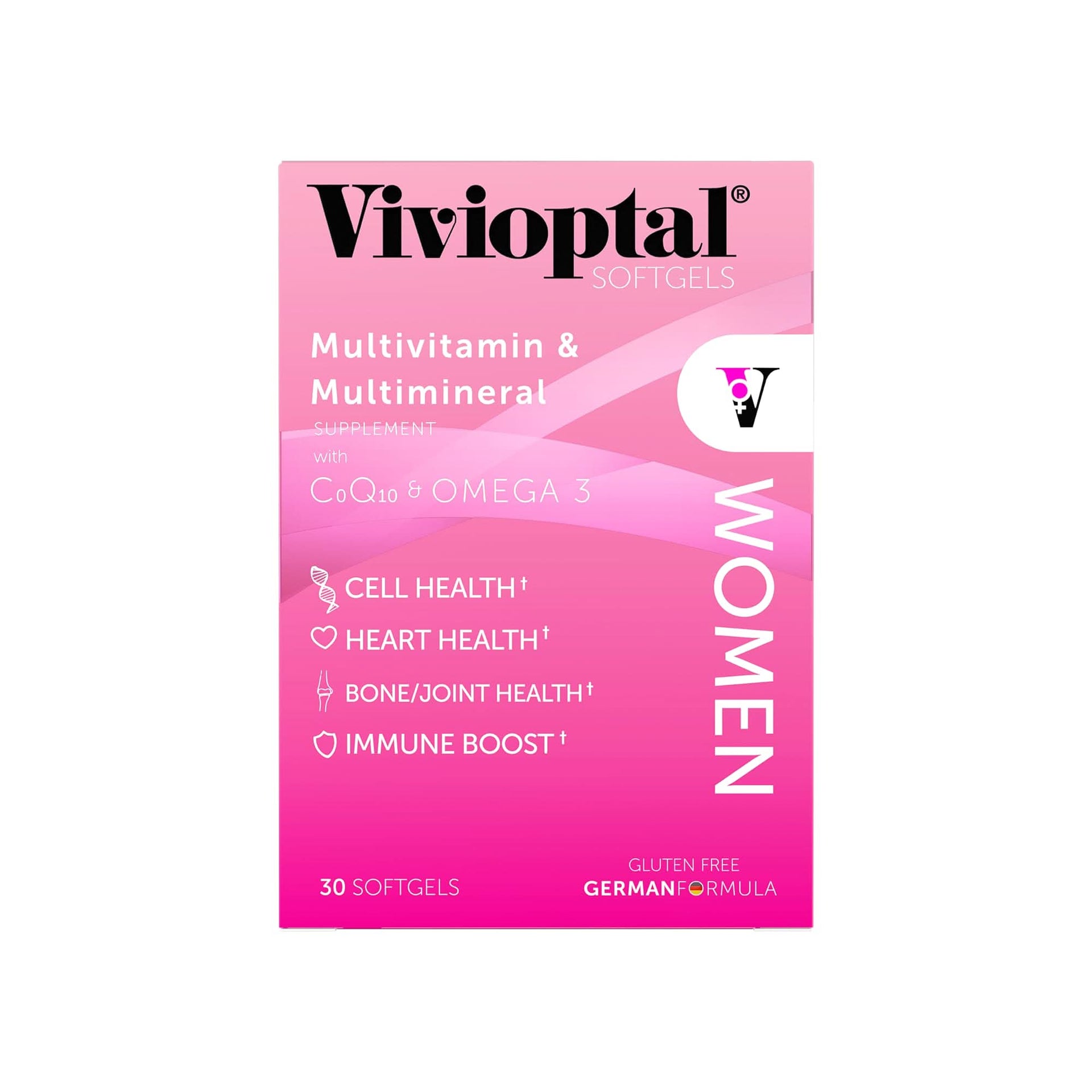 Vivioptal Women Multivitamin & Multimineral Supplement - 30 Softgels