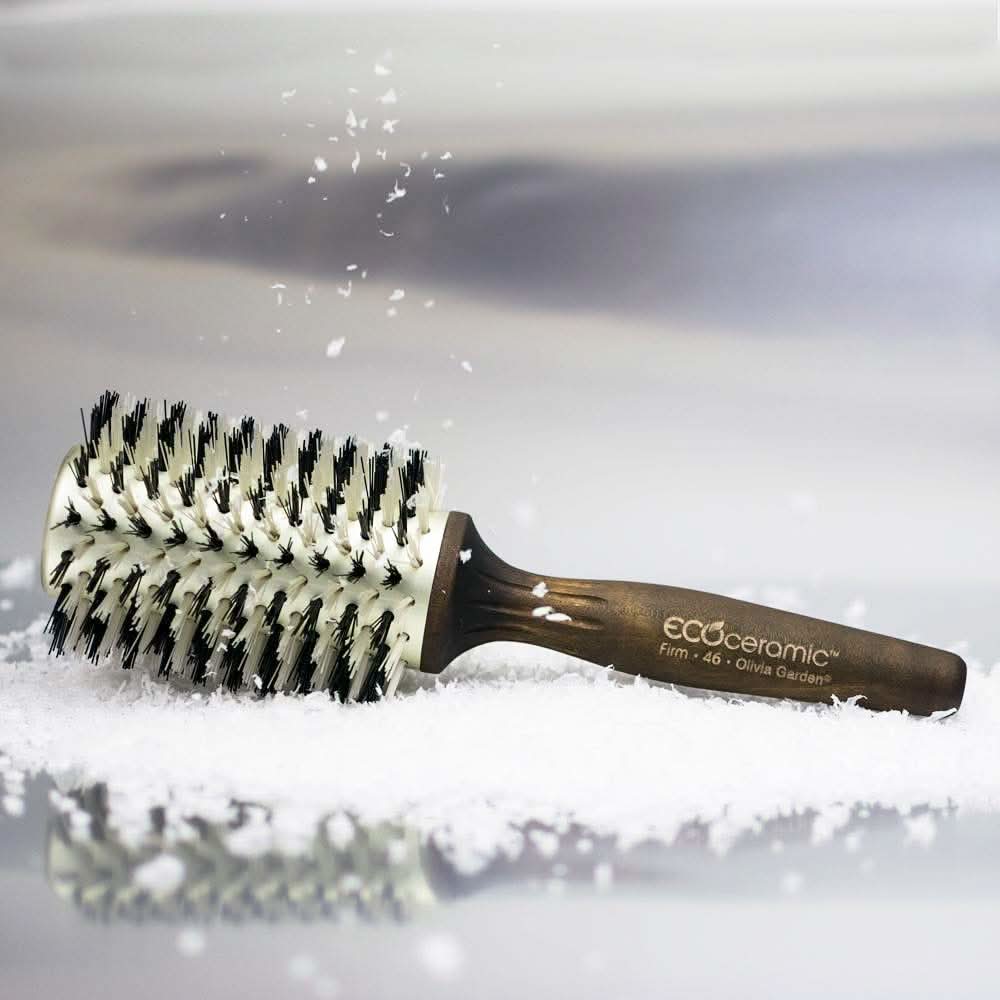 Eco Ceramic Hair Brush EC-36F for Professional Blowouts