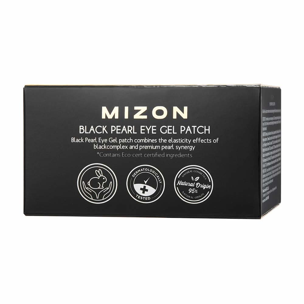 Black Pearl Hydrogel Eye Patches for Revitalizing Under Eye Care