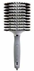 Olivia Garden Ceramic and Ion Turbo Vent 4.5-inch round hair brush with boar bristles