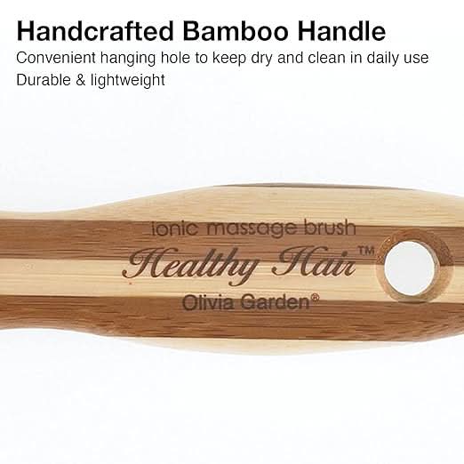 Eco-Friendly Bamboo Ionic Massage Hair Brush - HH-4