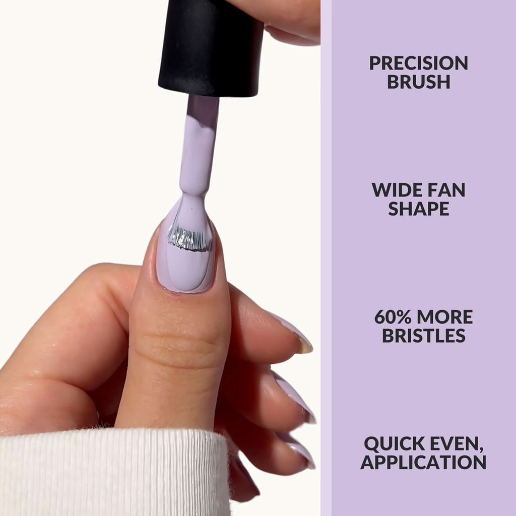 CAKE Nail Strengthening Polish Wisps of Lilac 0.5 fl oz