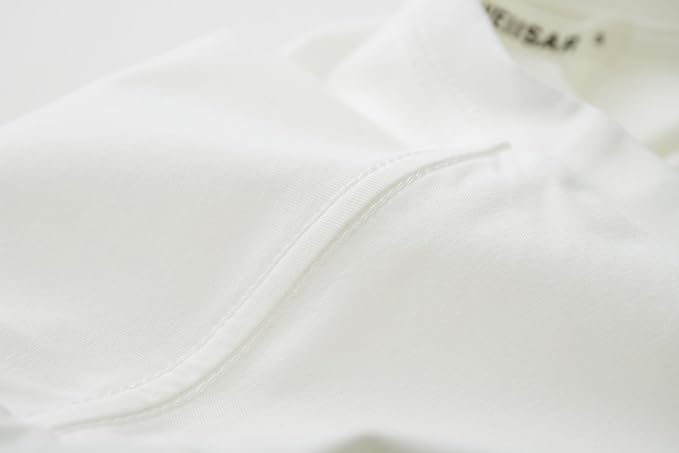 Men’s Modern Fitted V-Neck T-Shirt Premium Comfort Undershirt