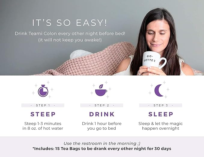 Teami® Colon Detox Tea for Men & Women | 30 Day Supply