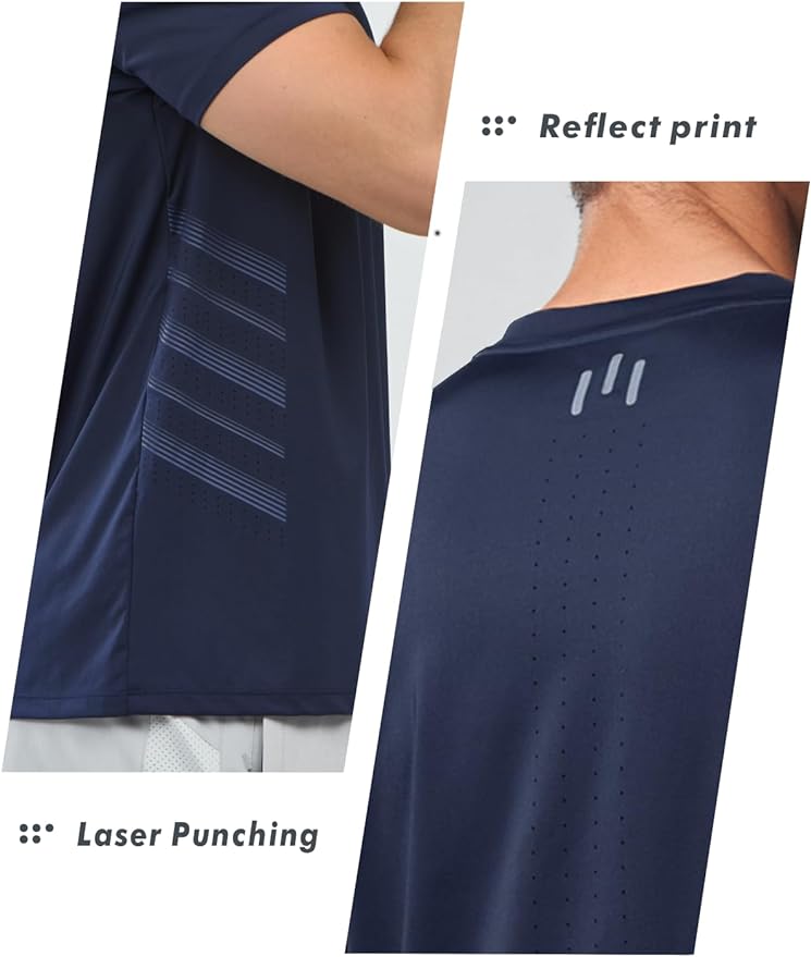 NORTHYARD Breathable 2.0™ Men's Athletic Workout T-Shirt