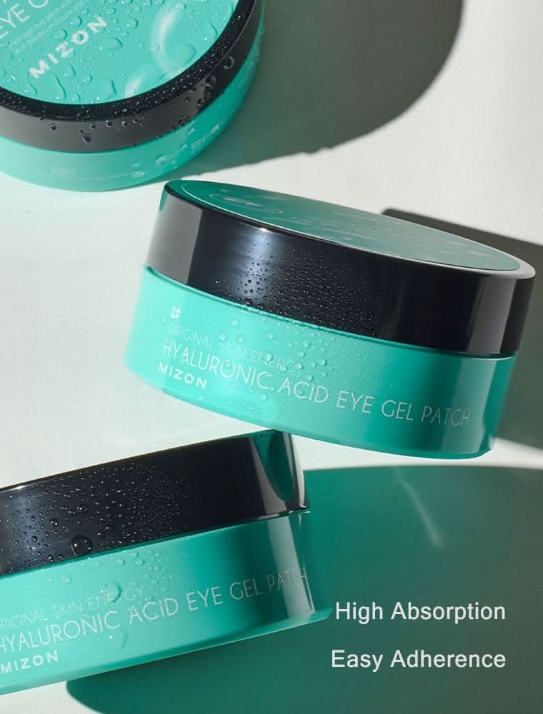 Hyaluronic Acid Hydrogel Eye Patches for Deep Hydration