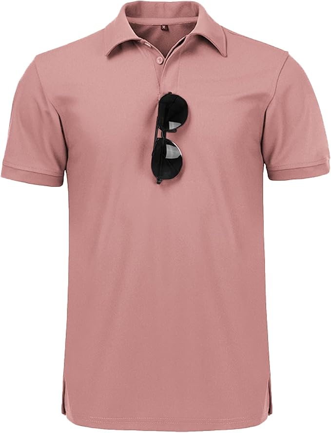 Performance Short Sleeve Tactical Golf Polo Shirt for Men