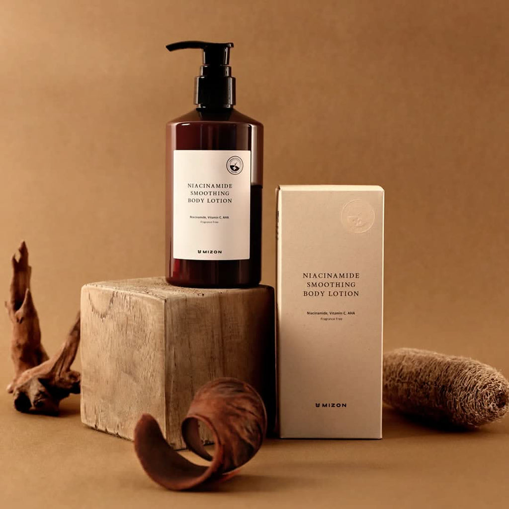 Niacinamide AHA Smoothing Body Lotion for Bright & Glowing Skin