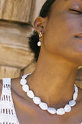 Baroque Coin Pearl Necklace