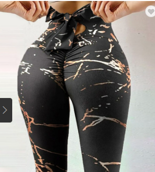 Hip-Lifting Women's Yoga Leggings for Fitness Stretch