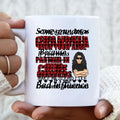 Personalized Mom Grandma Coffee Mug - Gift For Grandma - Some Grandmas Cuss And Will Kick Your Arse If You Mess With Their Grandkids