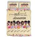 Personalized Quilt Bed Sets - Black Girls -  IWJMRF