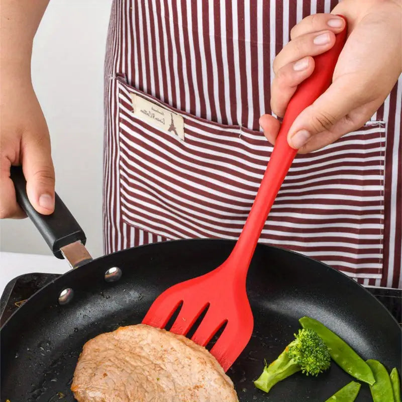10-Piece Heat-Resistant Silicone and Nylon Kitchen Utensil Set