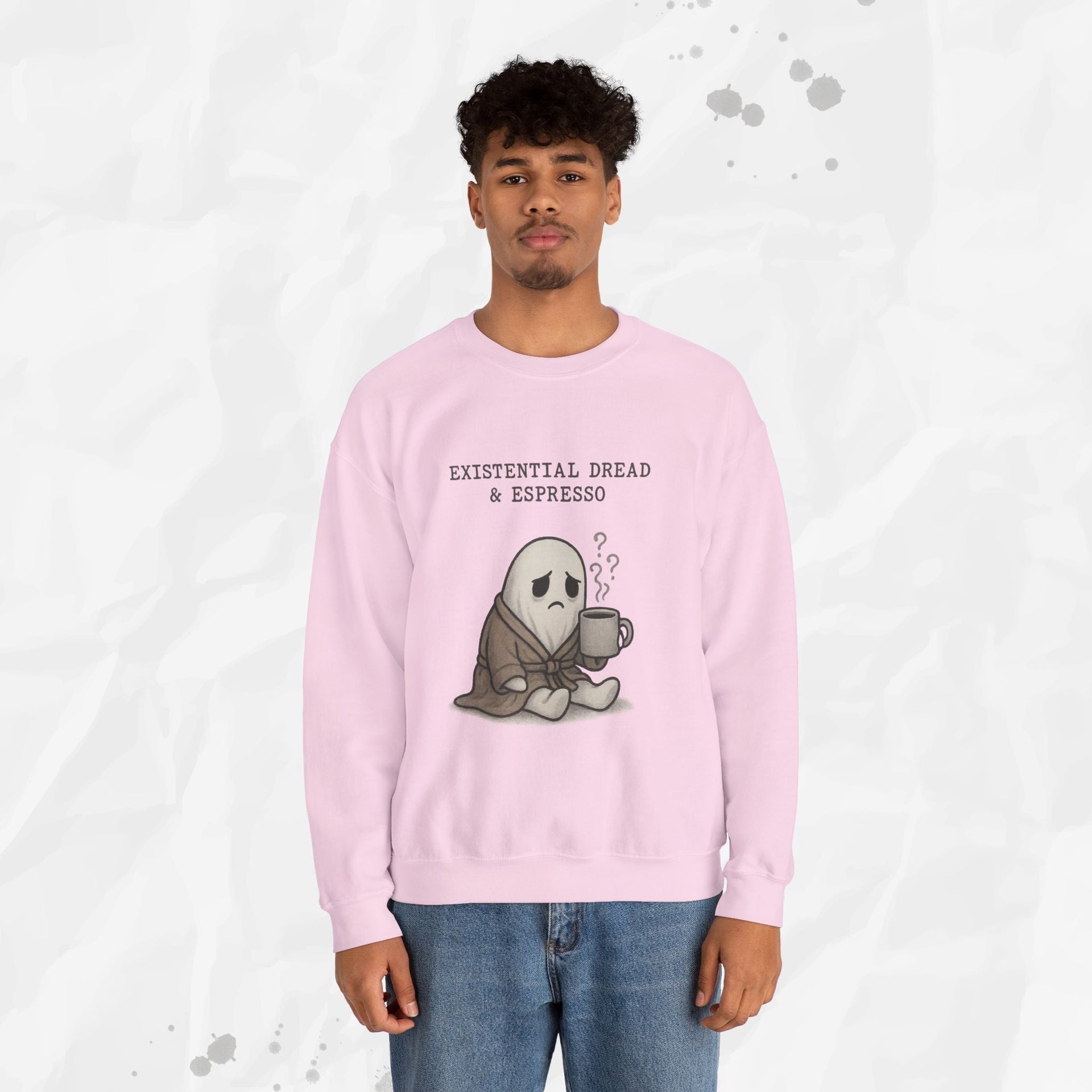 Existential Dread & Espresso - Crewneck Sweatshirt