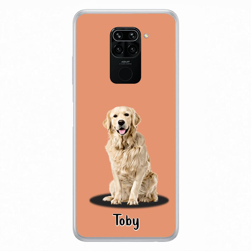 Custom Personalized Pet Phone Case - Up to 3 Pets - Gift Idea For Dog/ Cat Lover - Case For Xiaomi, Oppo And Huawei