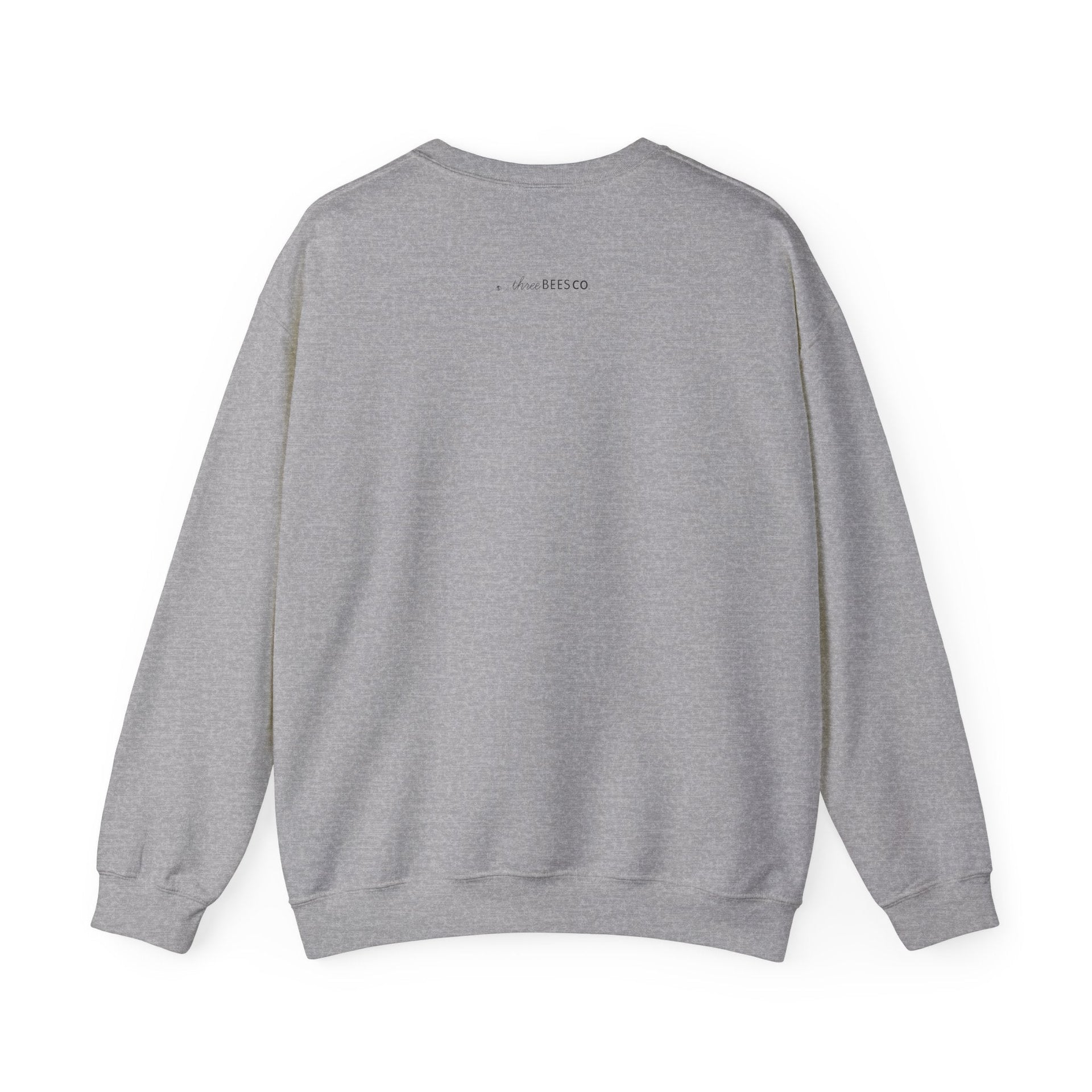 Namaste Halloween Yoga Skeleton Sweatshirt | Cozy Gildan Unisex Crewneck, Three Bees Co. Fall Fashion, Halloween Apparel, Spooky Season Essentials