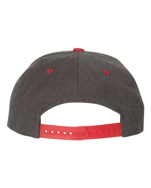Blue Ribbon Snapback Hat - Classic Structured Jersey Style Cap