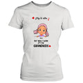 Personalized Grandma/Grandpa T-shirt - Up to 6 Grandkids - I Try To Retire But Now I Work For My Grandkids - MYEIS0