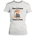 Personalized Sisters In Law T-Shirt/Pullover Hoodie - Sisters By Marriage Friends By Choice - Gift For Sister/Family