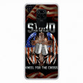 Custom Personalized U.S Veteran Phone Case - Gift Idea for Father/Veteran/ Independence Day - Stand For The Flag Kneel For The Cross - Case For Xiaomi, Oppo And Huawei