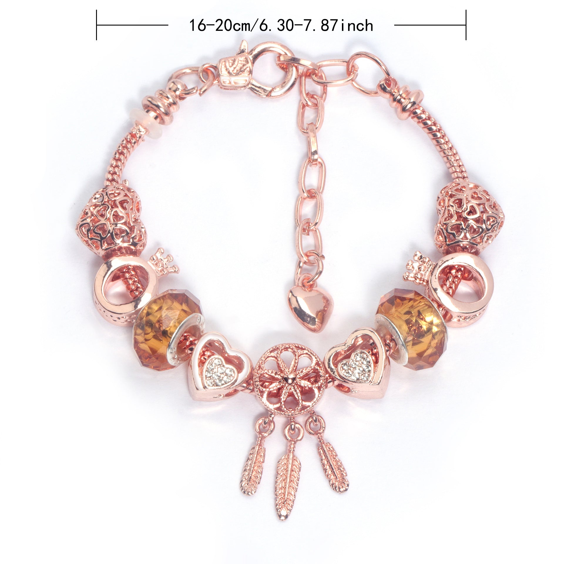 New Rose Gold Bracelet European And American Style Bangle
