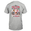Personalized Besties Shirt - Gift Idea For Best Friends - Not Sisters By Birth But Sisters By Heart