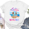 Personalized Cruising Friends Shirt - Up to 4 People - Gift Idea For Friends - Salty Lil' Beaches