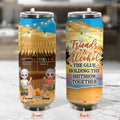Personalized Friends Soda Can Tumbler - Up to 4 People - Gift Idea For Friends - Friends & Alcohol
