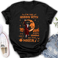 Personalized Grandma Witch Shirt/Hoodie - Gift Idea For Halloween/Grandma - I'm The Grammy Witch It's Like A Normal Grandma But More Magical