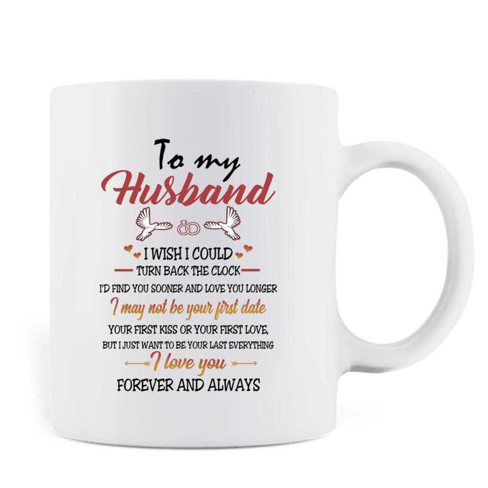 Personalized Couple In The Fall Coffee Mug - Best Gift For Couple - I Love You Forever And Always - FI4AF6