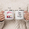 Personalized Best Friends Enamel Mug - Up to 5 Besties - You Are The She To My Nanigans