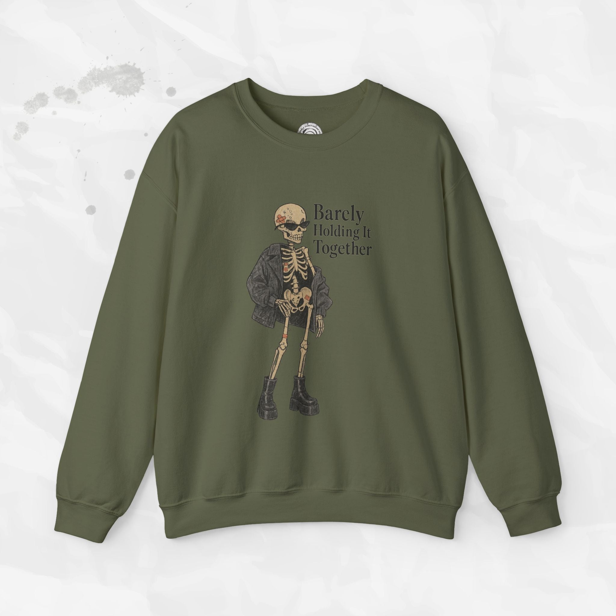 Barely Holding It Together - Crewneck Sweatshirt