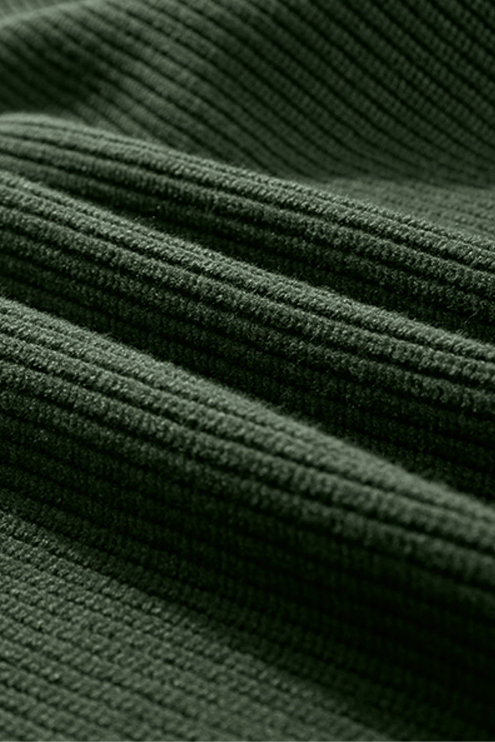 Bow Back Lantern Sleeve V-Neck Sweater