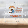 Personalized Couple Puzzle Acrylic Plaque - Gift for Couple, Husband and Wife - You complete me