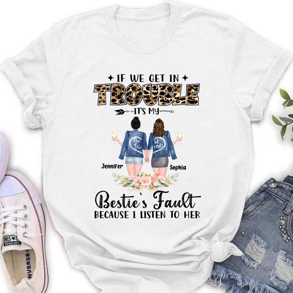 Custom Personalized Bestie Shirt - Best Friend Birthday Gift Funny