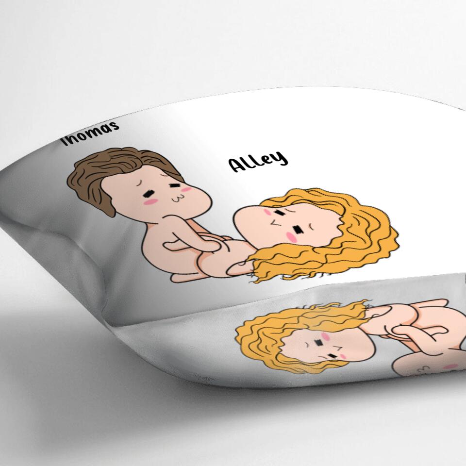 Personalized Weather Man Pillow - Gifts for Valentines Day - Baby, I'm No Weather Man - Happy Valentine's Day