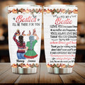 Personalized Bestie Tumbler - Christmas Gift Idea For Friends/Besties/Sisters - To My Bestie