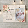 Personalized Baby Photo Canvas - Christmas Gift Idea For New Born Baby - You Are A Special Child Received With Joy