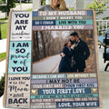 Personalized To My Husband Quilt/Fleece Blanket - Gift Idea For Husband From Wife - Upload Photo