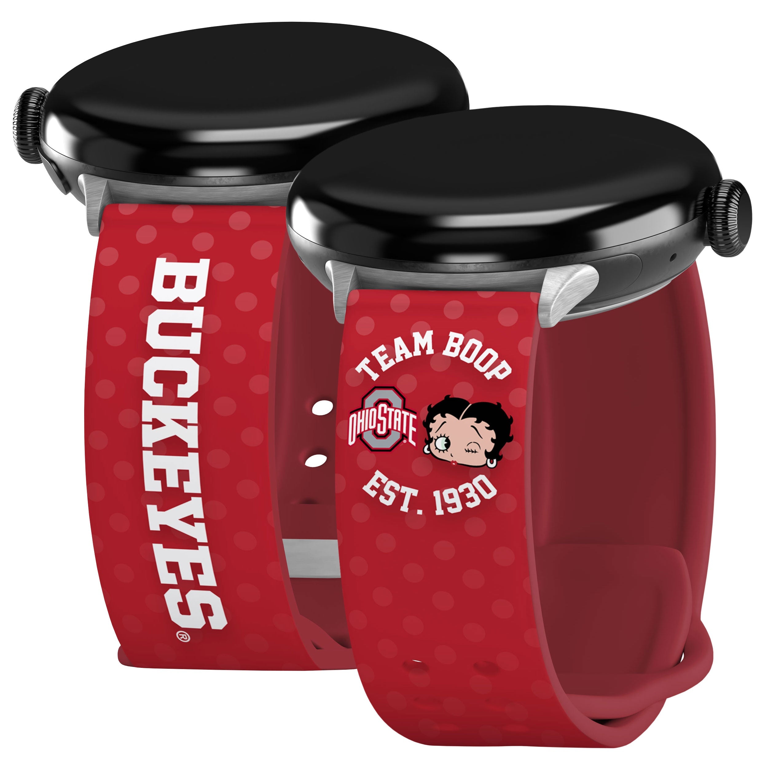 Ohio State Buckeyes X Betty Boop HD Google Pixel Watch Band