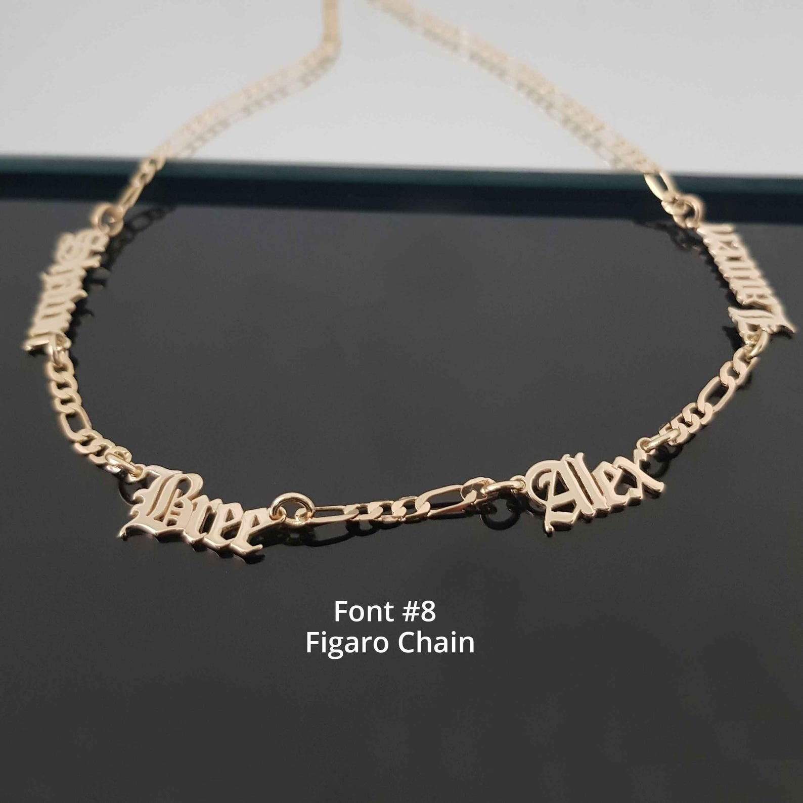 Custom Multiple Name Necklace – Personalized Family & Friendship Jewelry