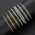 Stainless Steel European And American-style Mens And Womens Bracelet