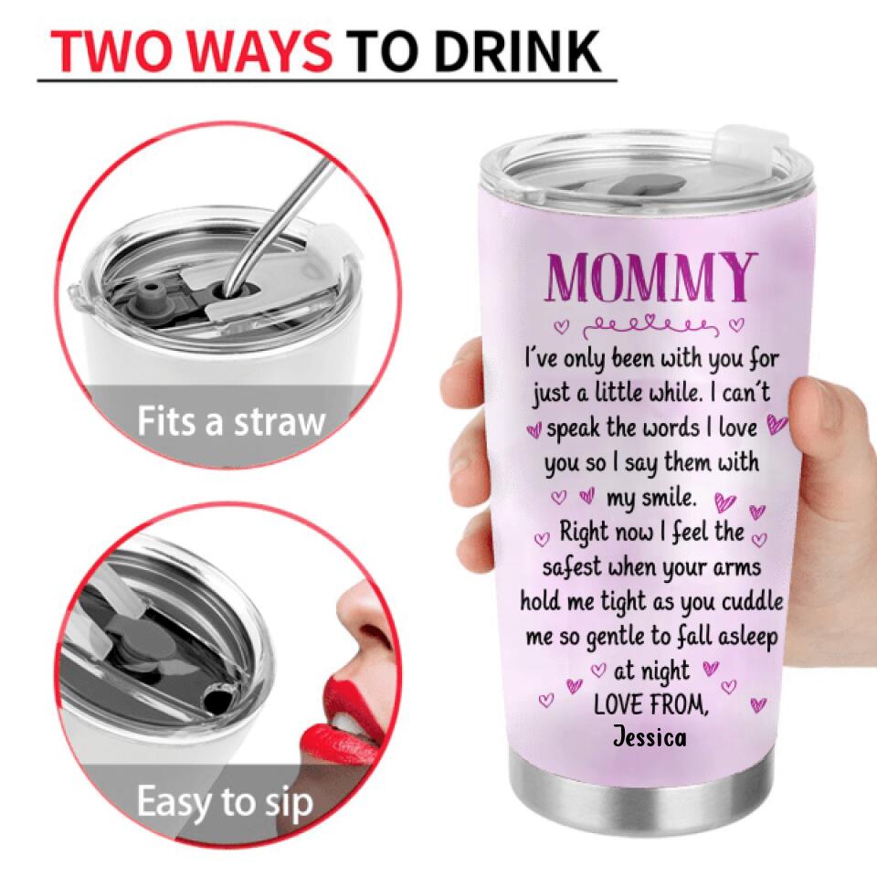 Personalized Great Mommy Tumbler - Gift Idea For Mother's Day - You're Doing A Great Job Mommy, Happy 1st Mother's Day