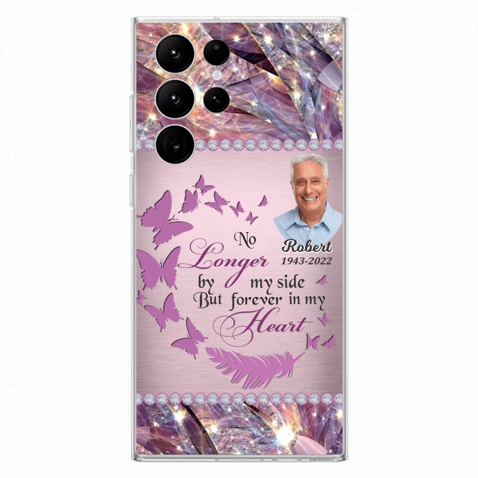 Custom Personalized Memorial Photo iPhone/ Samsung Phone Case - Memorial Gift Idea - No Longer By My Side But Forever In My Heart