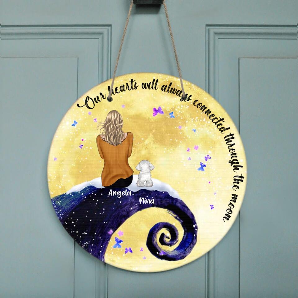 Personalized Pet Wall Art - Up to 4 Pets - Best Gift For Dog/Cat Lovers - Always On My Mind Forever In My Heart