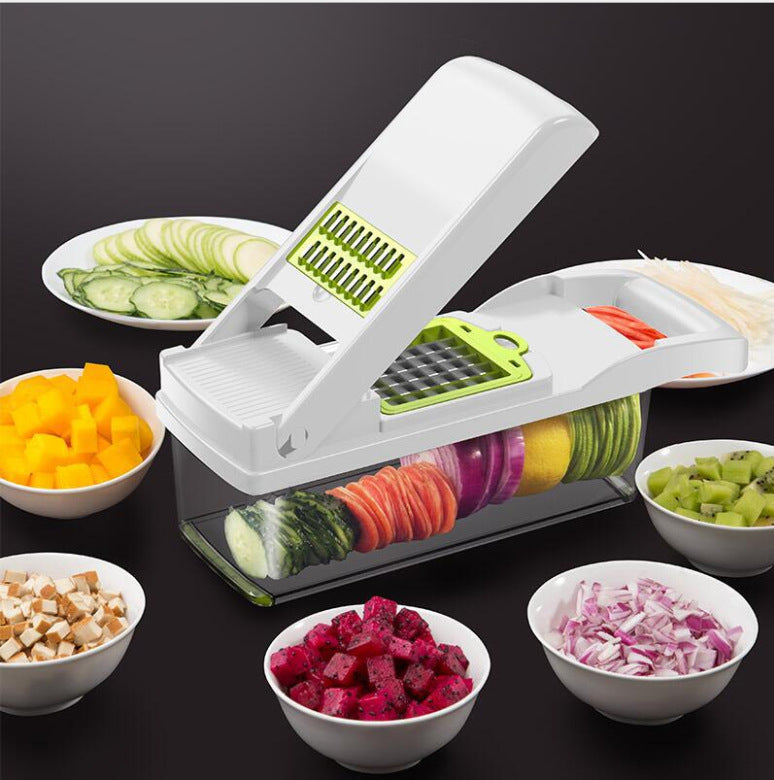 Multifunctional Kitchen Vegetable Cutter: Slicing & Dicing Tool