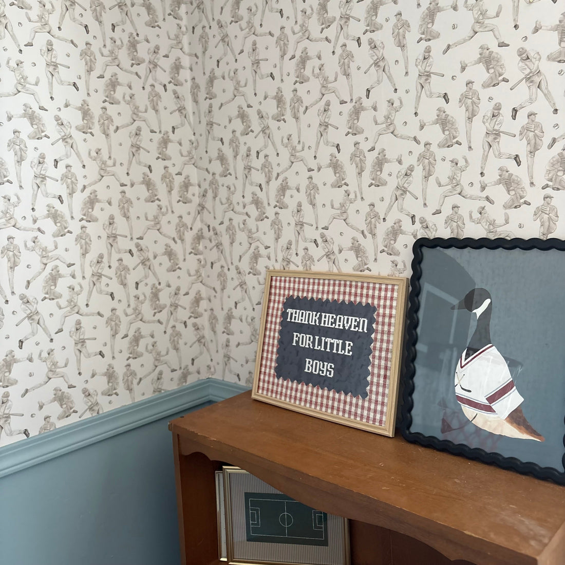 Robinson Geometric Wallpaper in Classic Beige and Brown