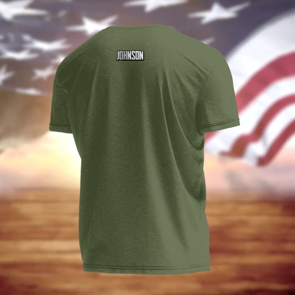 Personalized Father's Day T-shirt - Gift For Veteran/Father's Day/Birthday Gift - Call Of Daddy Parenting Ops